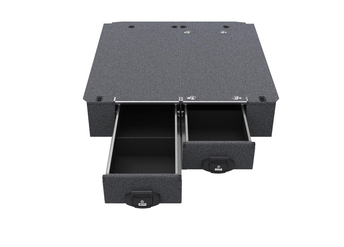 Fixed Floor Drawers - Toyota Hilux Dual Cab Sr5 A Deck 11/1997-02/2005