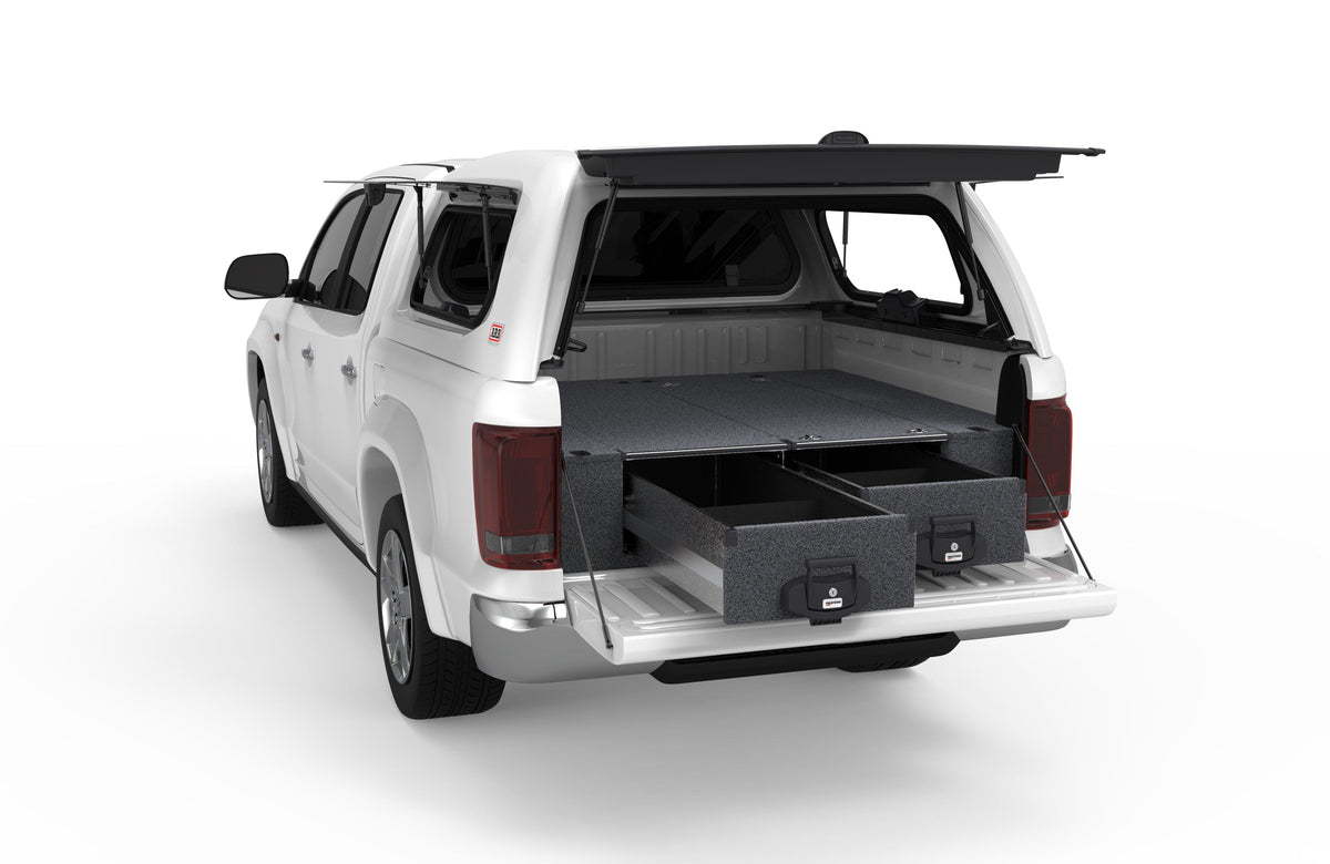 Fixed Floor Drawers - Volkswagen Amarok Generation 1 Dual Cab 01/2010-04/2023