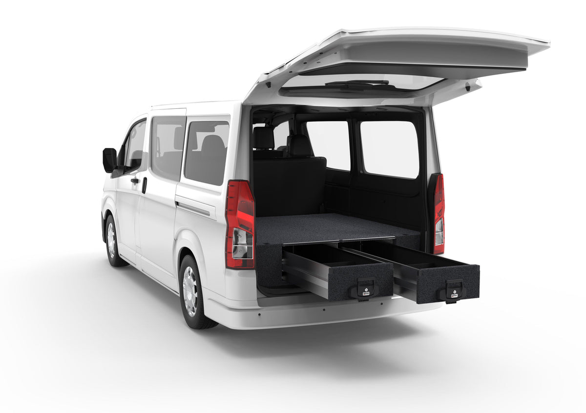 Fixed Floor Drawers - Toyota Hiace Van 05/2019-current