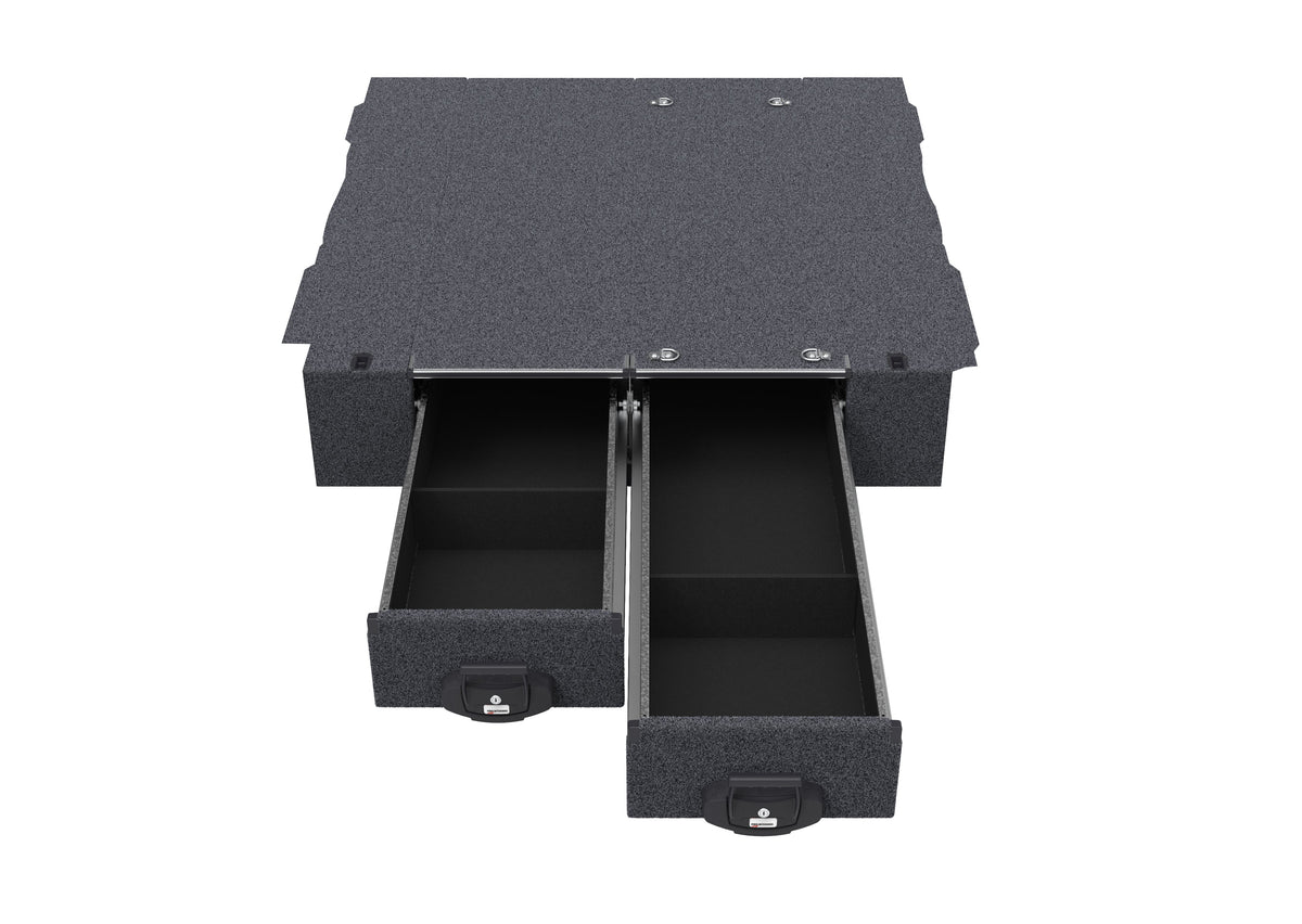 Fixed Floor Drawers - Ford F150 Max Internal Tray Length 1700mm 5'7'' 10/2023-current