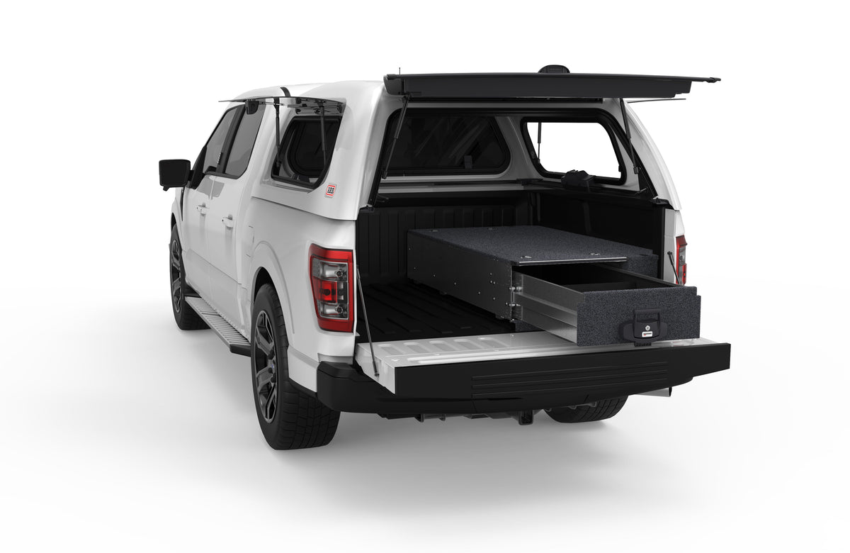 Fixed Floor Drawer - Ford F150 Max Internal Tray Length 1700mm 5'7'' 10/2023-current