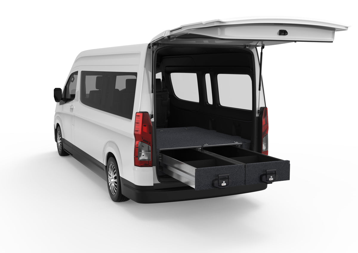 Fixed Floor Drawers - Toyota Hiace Slwb Van 08/2022-current