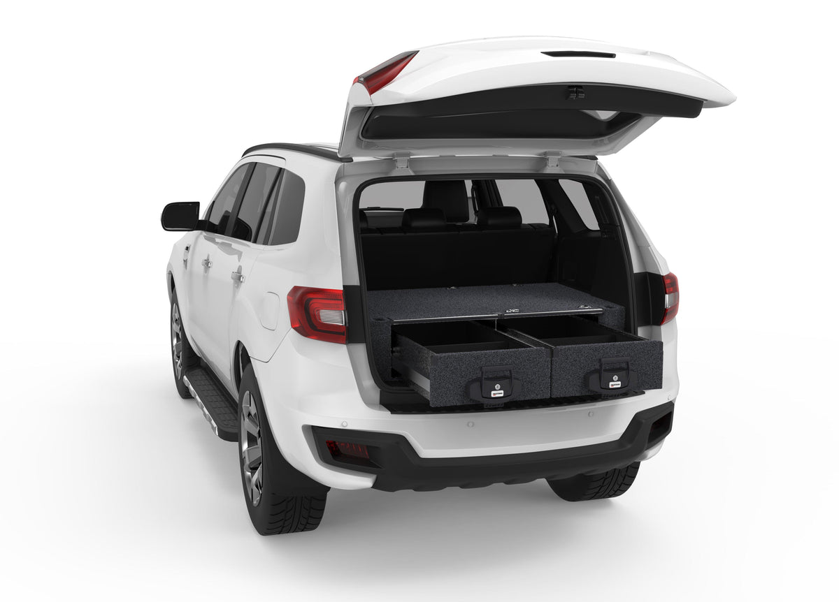 Fixed Floor Drawers - Ford Everest Wagon 01/2016-09/2022