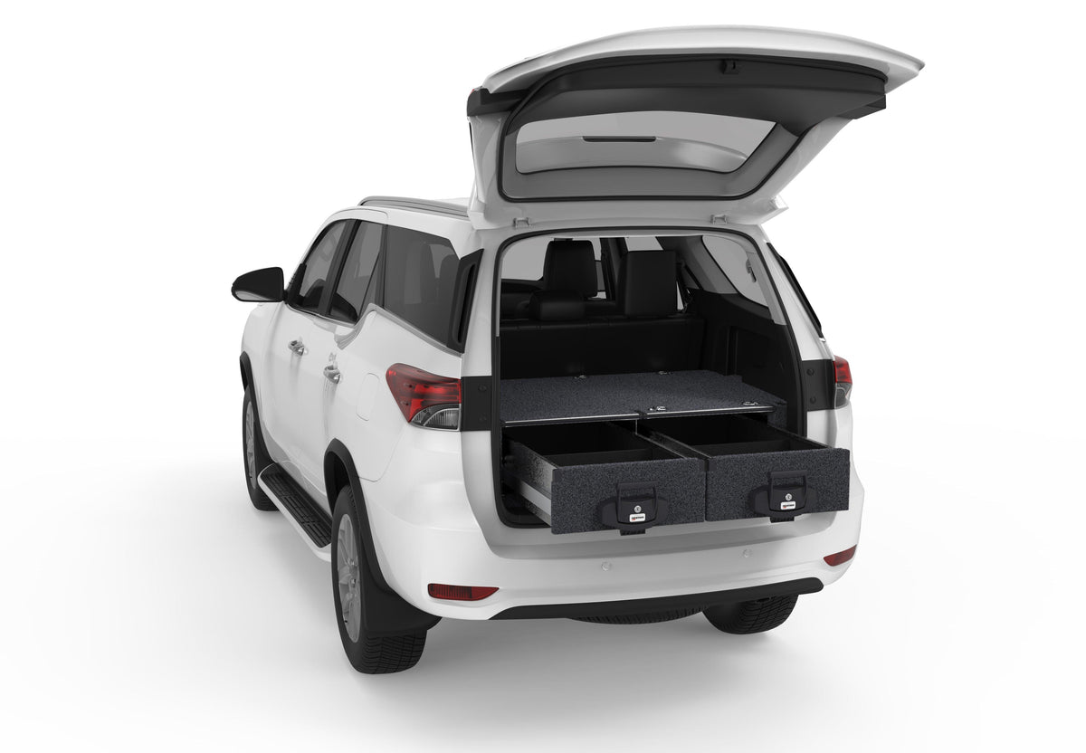 Fixed Floor Drawers - Toyota Fortuner Wagon 01/2015-current