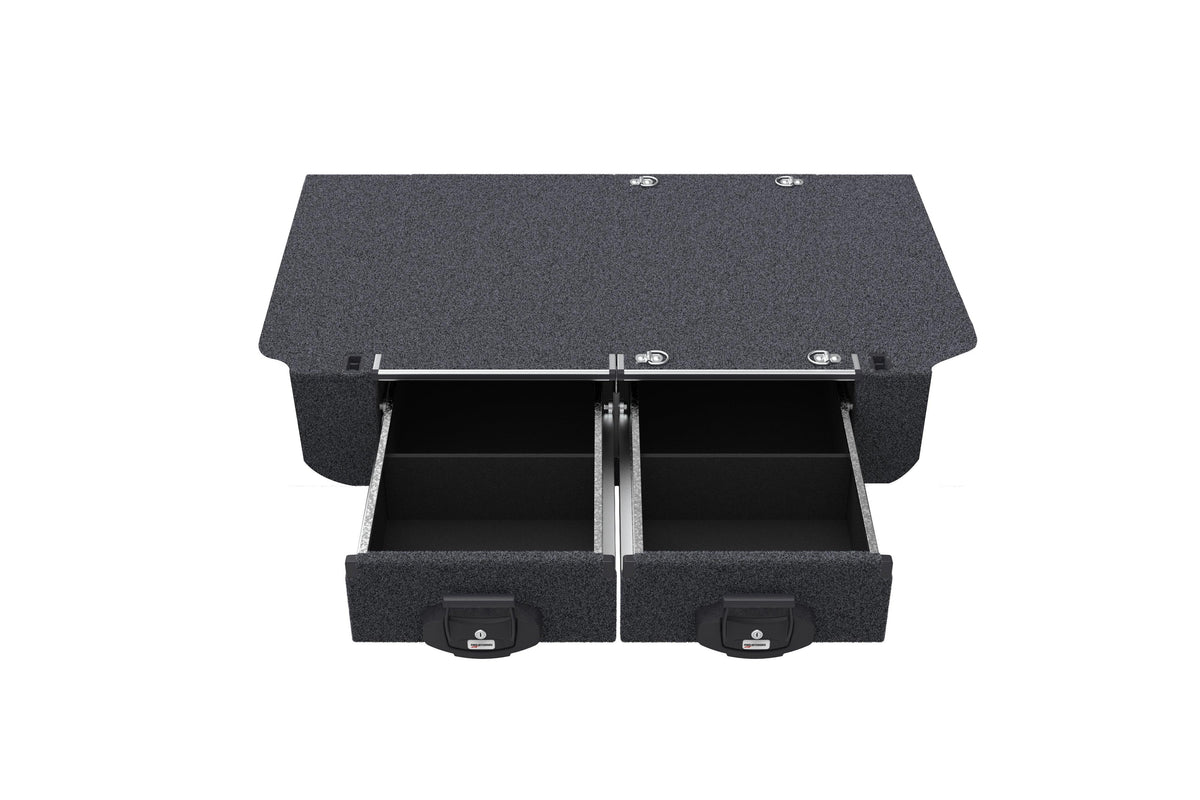 Fixed Floor Drawers - Toyota Landcruiser Prado 150 Series Gx 5 Seat Wagon 11/2009-current