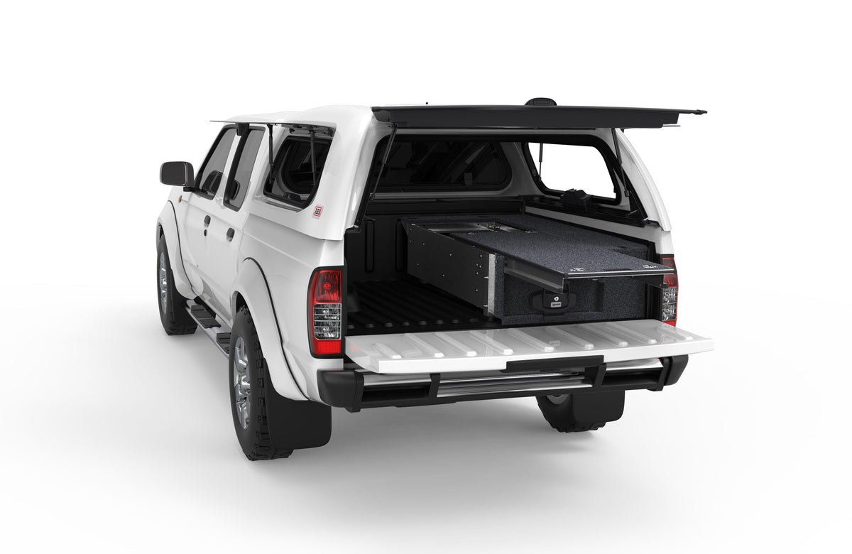 Roller Floor Drawer - Nissan Navara D22 Dual Cab 04/1997-03/2015