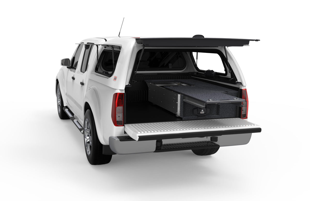 Roller Floor Drawer - Nissan Navara D40 Rx Dual Cab 11/2005-03/2015