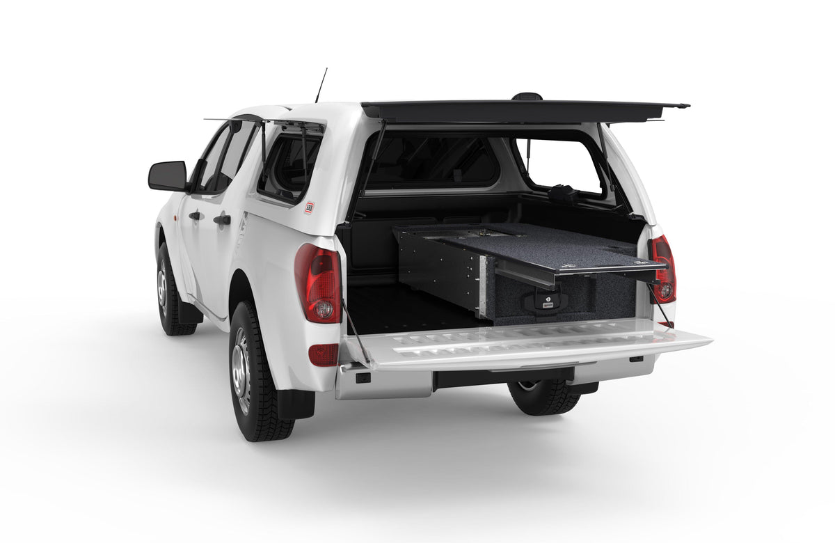 Roller Floor Drawer - Mitsubishi Triton Ml Dual Cab 08/2006-09/2009