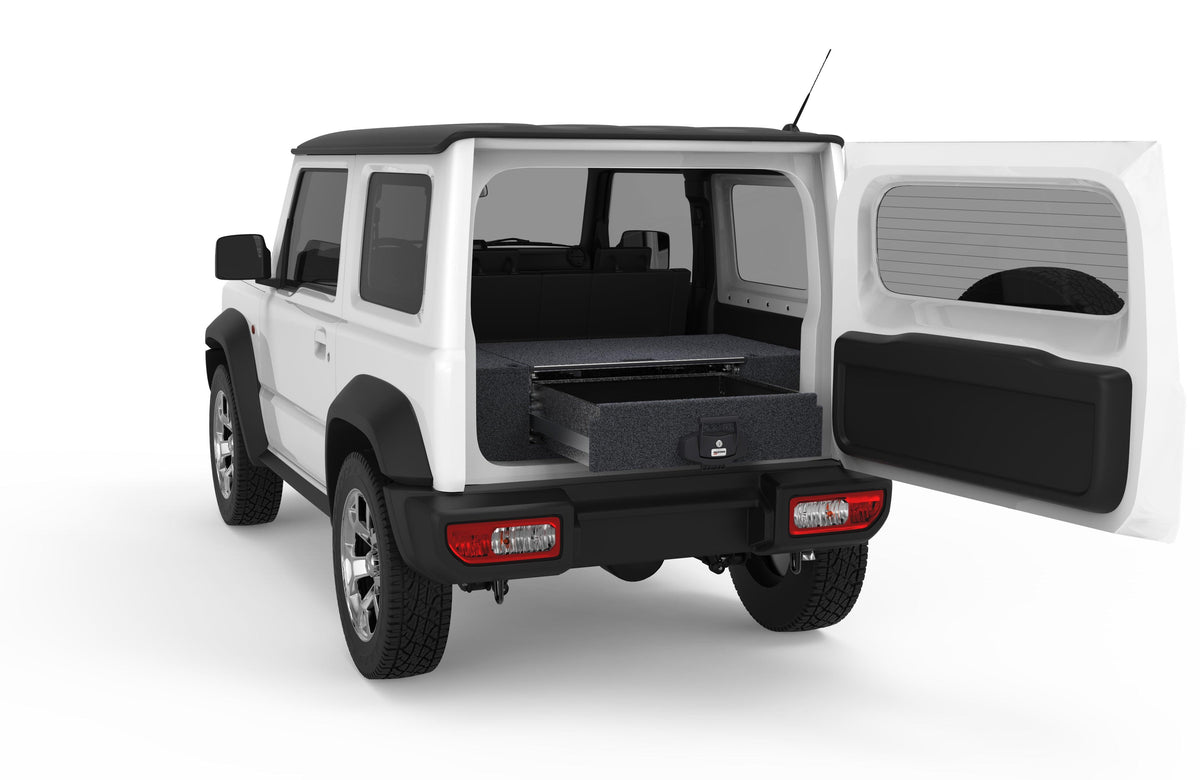 Single Roller Floor Drawers - Suzuki Jimny Wagon 3 Door 01/2019-current