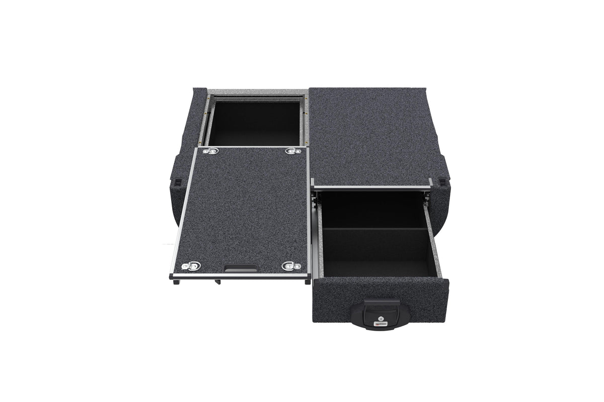 Single Roller Floor Drawers - Isuzu M-ux Generation 2 Wagon 08/2021-current