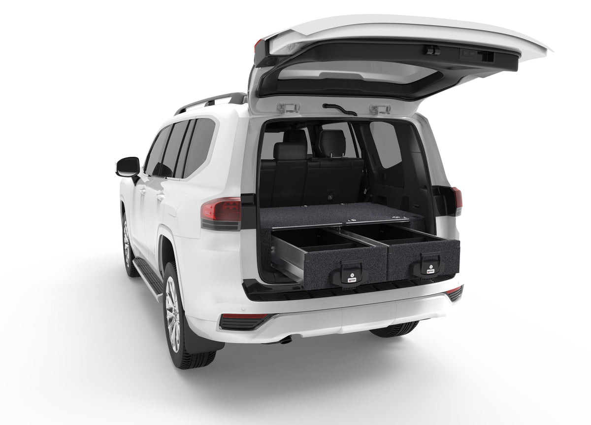 Fixed Floor Drawers - Toyota Landcruiser 300 Series 5 Seat Wagon 07/2021-current