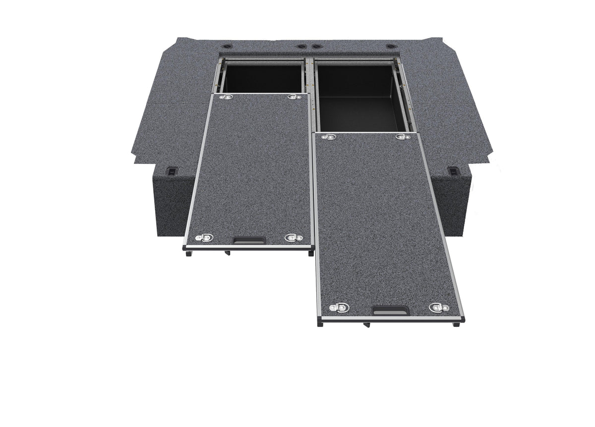 Dual Roller Floor Drawers - CRDRFDUAL1250FKMA12