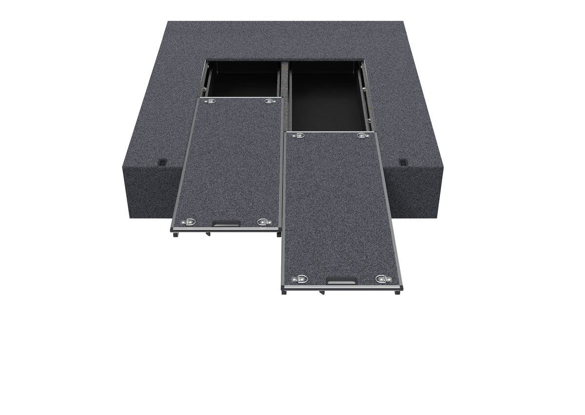 Dual Roller Floor Drawers - CRDRFDUAL1600X1200FK1600GENX1200