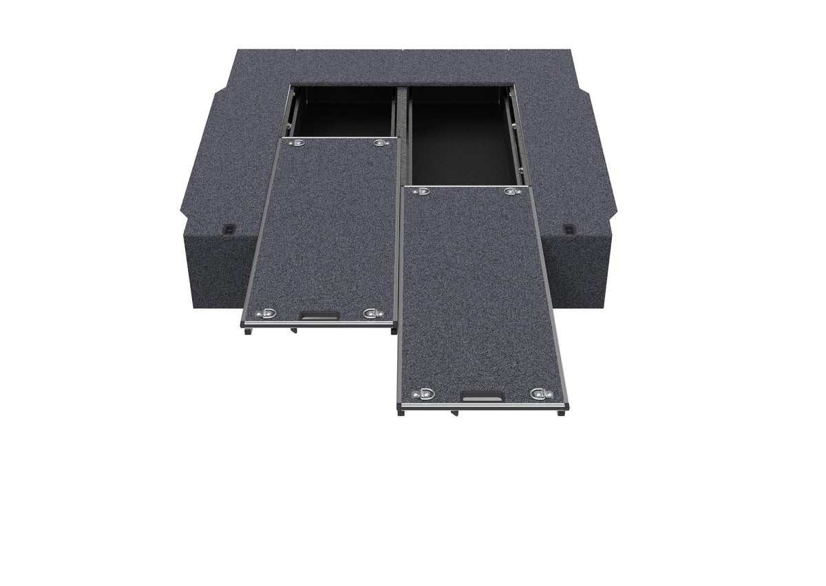 Dual Roller Floor Drawers - CRDRFDUAL1620FK1620COL12