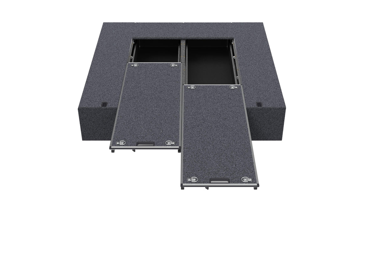 Dual Roller Floor Drawers - Isuzu D-max Space Cab/extra Cab 10/2020-current