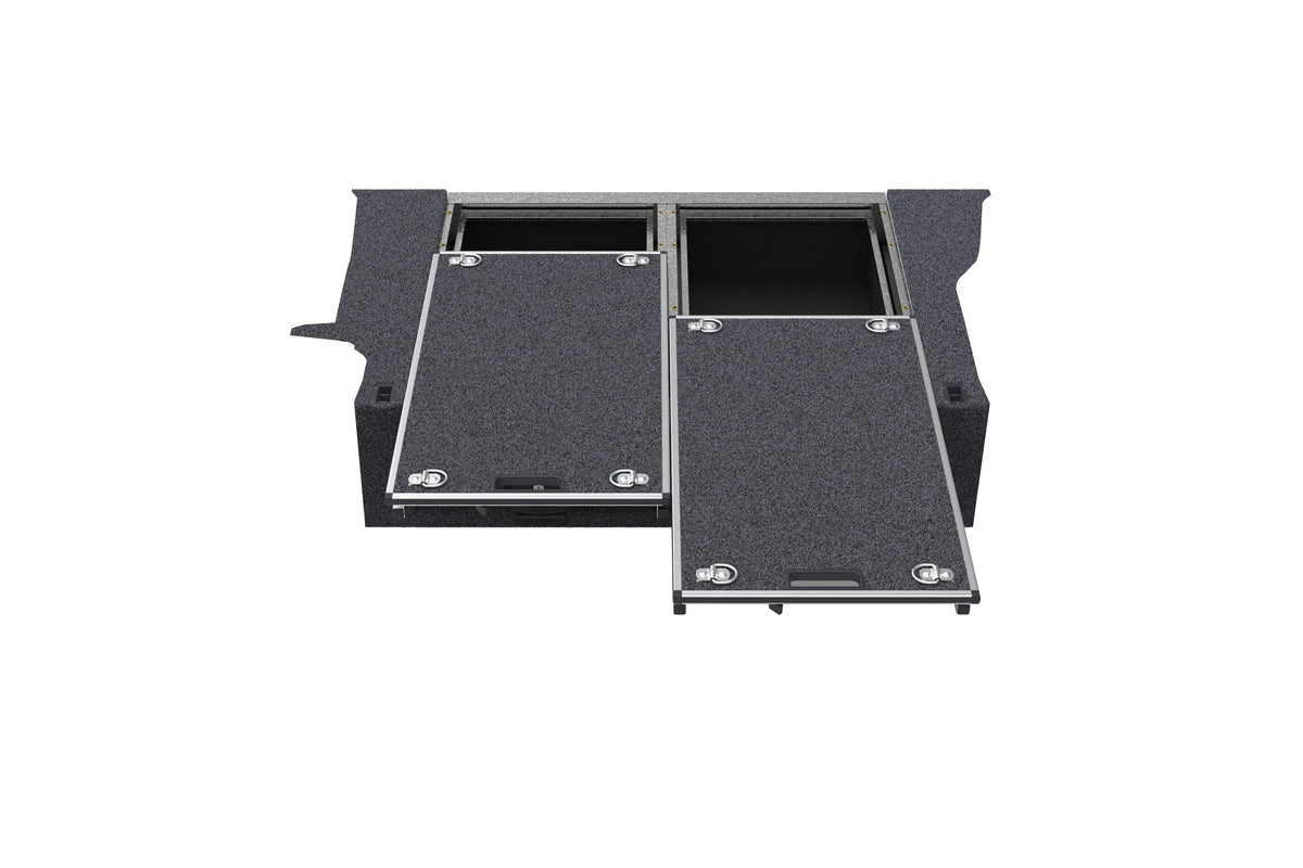 Dual Roller Floor Drawers - Ford Everest Wagon 10/2022-current