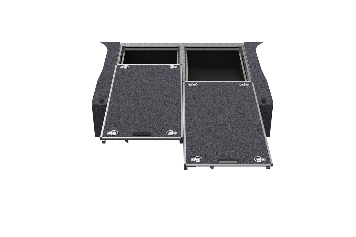 Dual Roller Floor Drawers - Nissan Patrol Y62 Wagon 01/2011-current