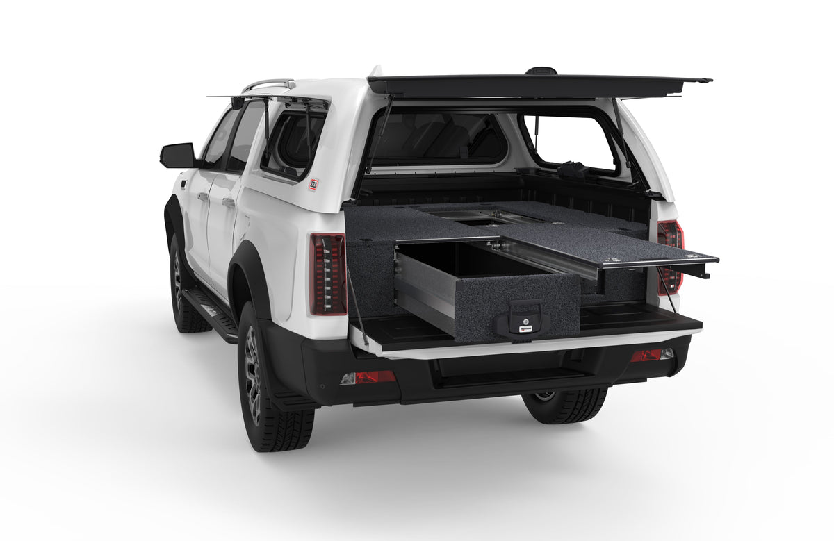 Single Roller Floor Drawers - Jac T9 Dual Cab 04/2024-current