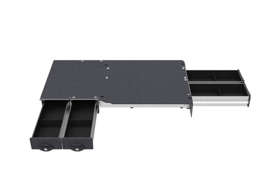 Fixed Floor Side Drawers & Fixed Floor Rear Drawers - Toyota Hiace Van 01/2005-04/2019