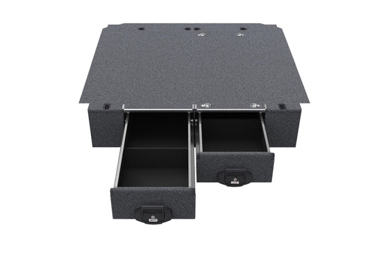 Fixed Floor Drawers - Nissan Navara Np300 Dual Cab 06/2015-current