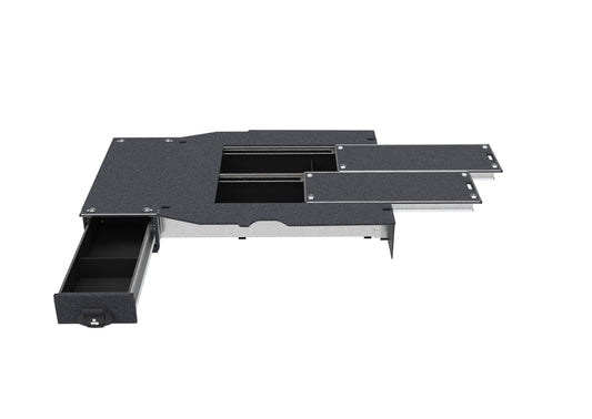 Fixed Floor Side Drawers & Dual Roller Floor Rear Drawers - Hyundai Iload Van 01/2009-12/2021
