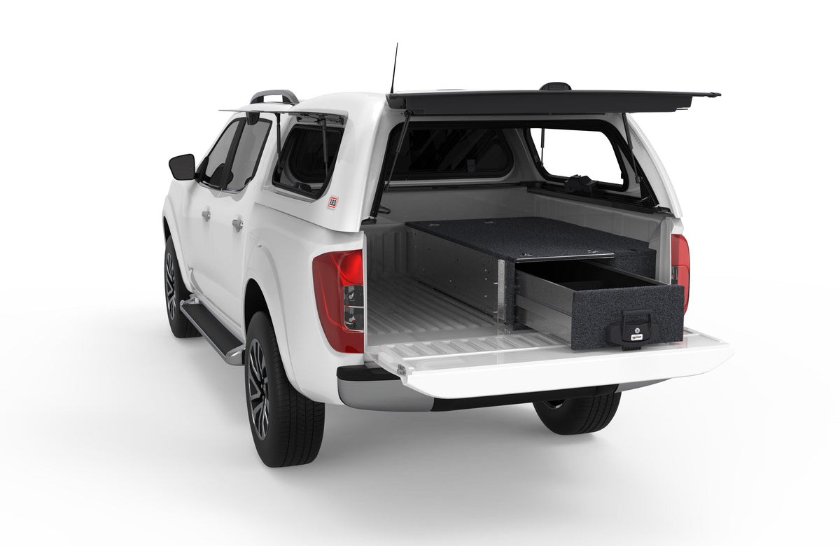 Fixed Floor Drawer - Nissan Navara Np300 Dual Cab 06/2015-current
