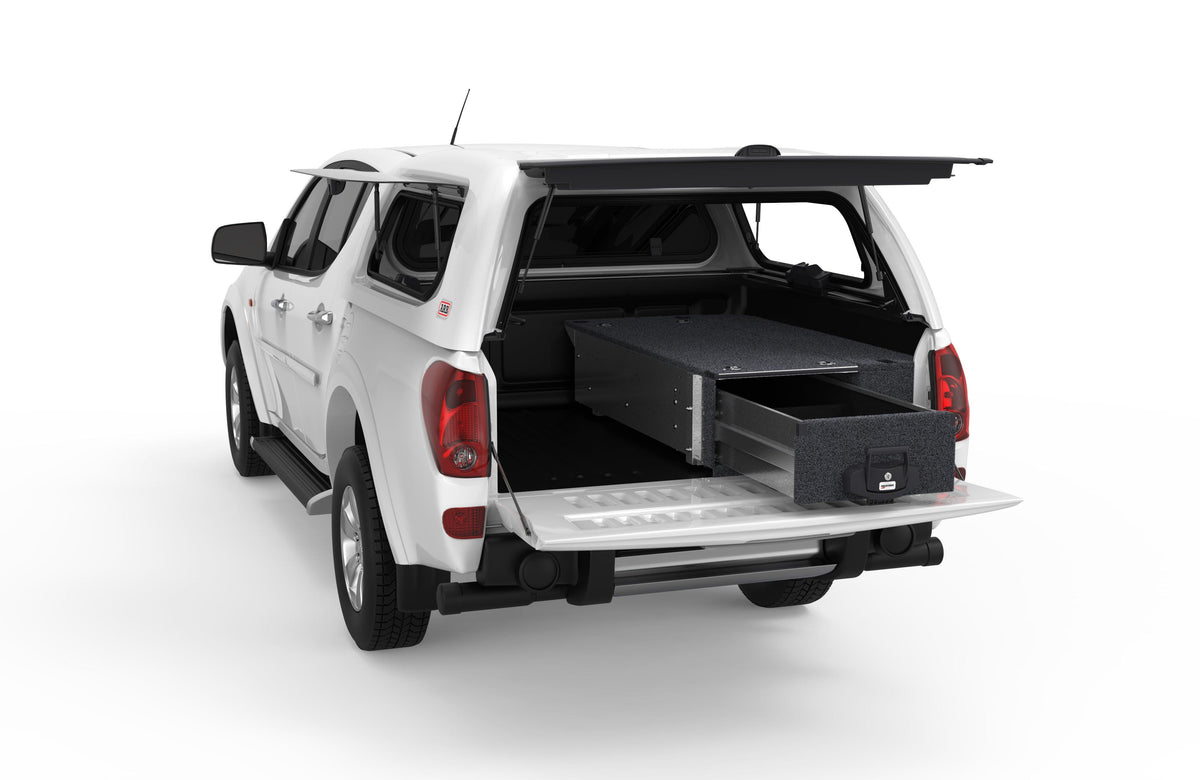 Fixed Floor Drawer - Mitsubishi Triton Mn Dual Cab 10/2009-02/2015