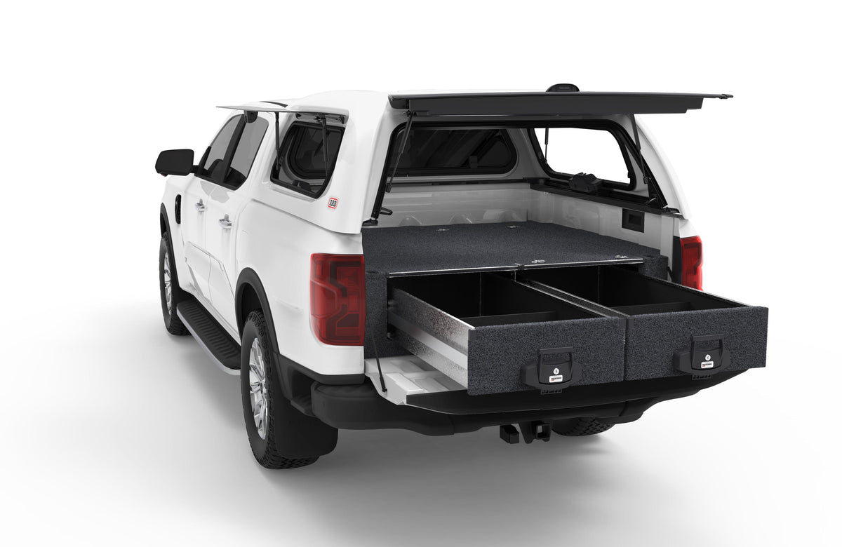 Fixed Floor Drawers - Ford Next Generation Ranger Dual Cab 07/2022-current