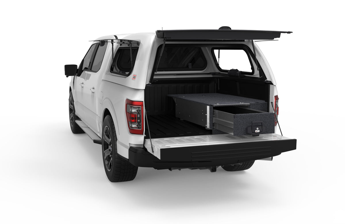 Fixed Floor Drawer - Ford F150 Max Internal Tray Length 1700mm 5'7'' 10/2023-current
