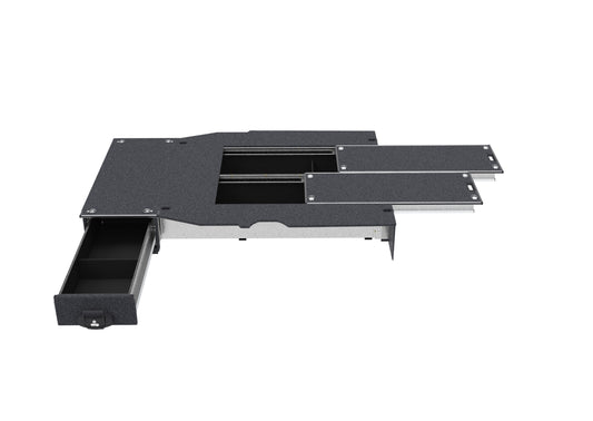 Fixed Floor Side Drawers & Dual Roller Floor Rear Drawers - Ldv G10+ Van 07/2021-current