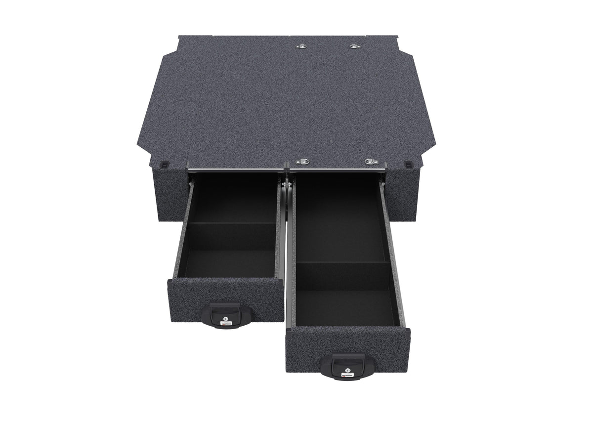 Fixed Floor Drawers - Chevrolet Silverado 1500 Max Internal Tray Length 1700mm 5'7'' 01/2020-current