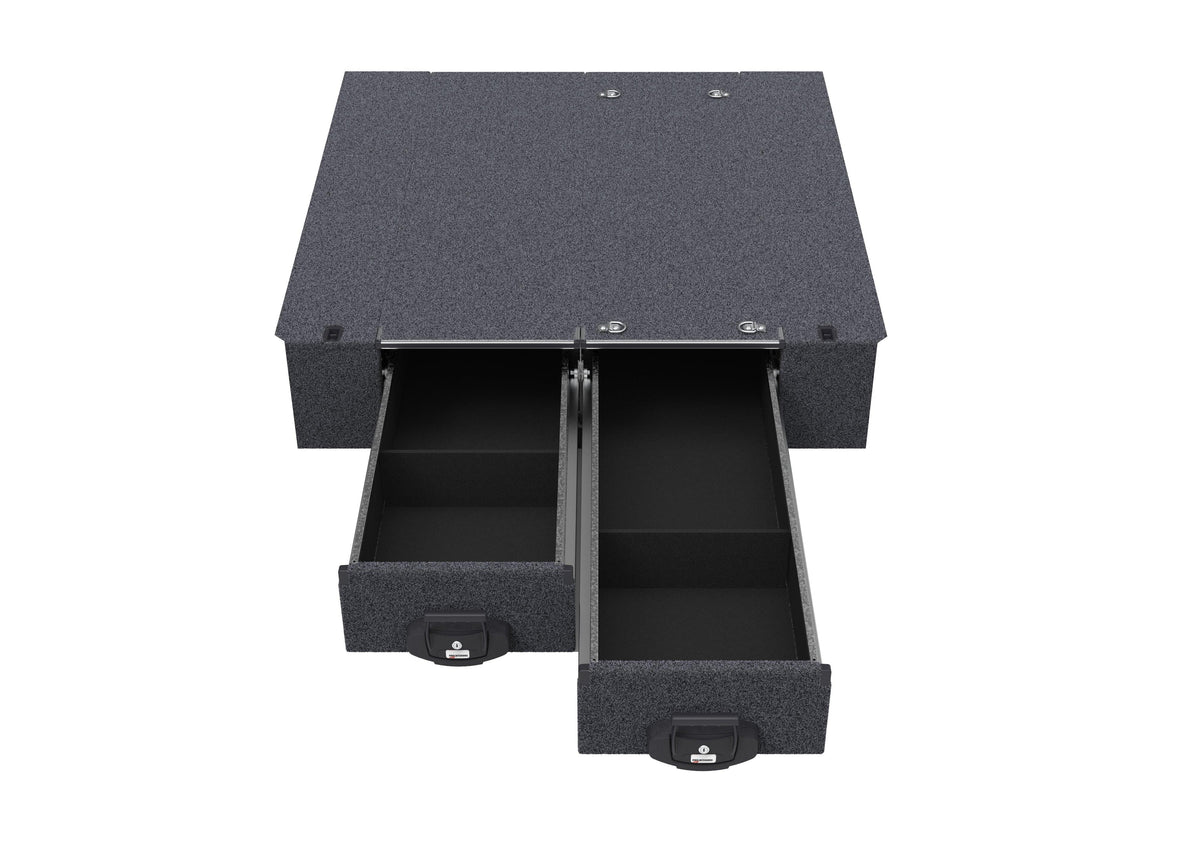Fixed Floor Drawers - Toyota Hilux Extra Cab Sr5 A Deck 03/2005-09/2015