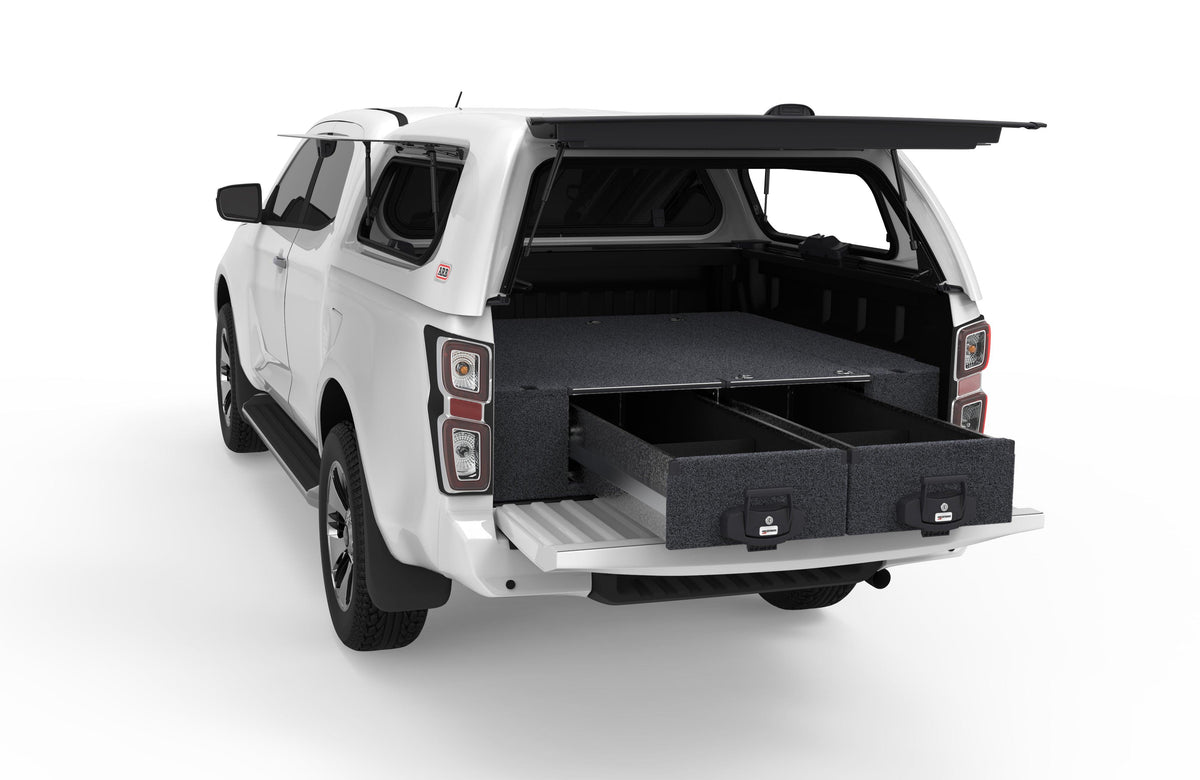 Fixed Floor Drawers - Isuzu D-max Space Cab/extra Cab 10/2020-current