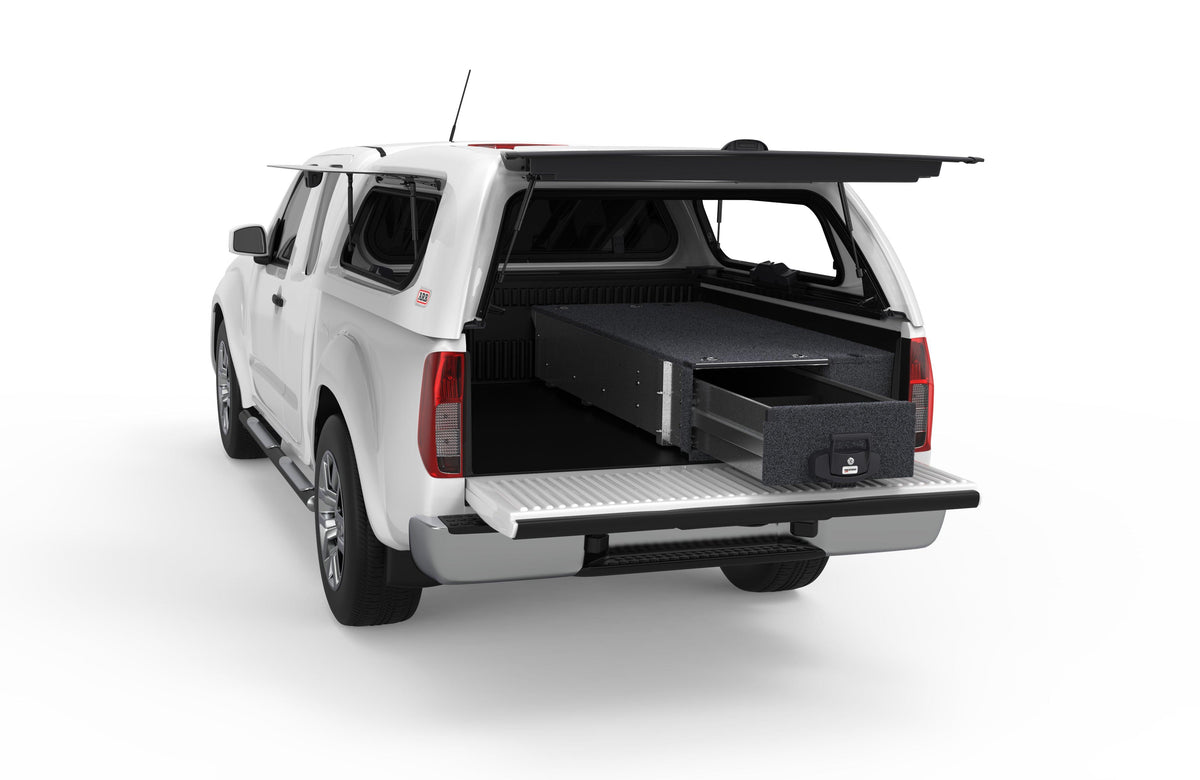 Fixed Floor Drawer - Nissan Navara D40 Stx King/extra Cab 11/2005-03/2015