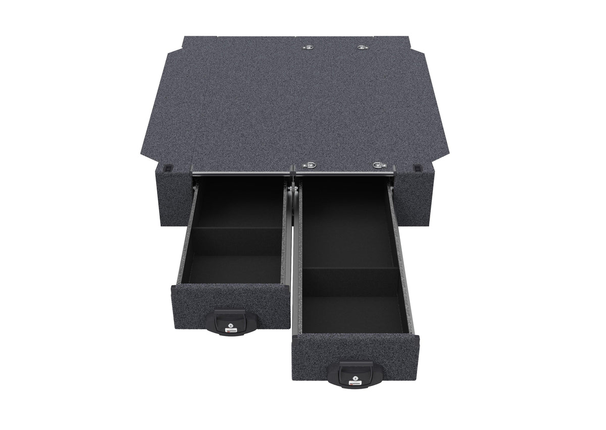 Fixed Floor Drawers - Chevrolet Silverado 2500 Max Internal Tray Length 1900mm 6'4'' 01/2020-current