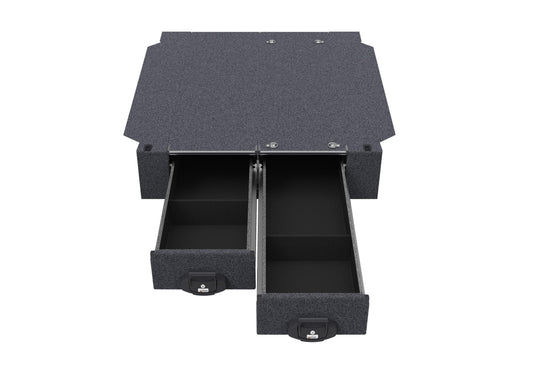 Fixed Floor Drawers - Chevrolet Silverado 2500 Max Internal Tray Length 1900mm 6'4'' 01/2020-current