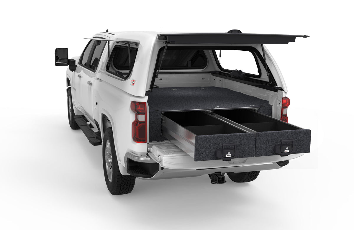 Fixed Floor Drawers - Chevrolet Silverado 2500 Max Internal Tray Length 1900mm 6'4'' 01/2020-current