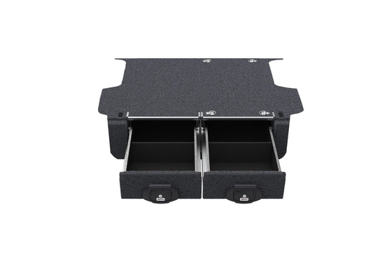 Fixed Floor Drawers - Toyota Landcruiser Prado 150 Series Gx 7 Seat Wagon 11/2009-current
