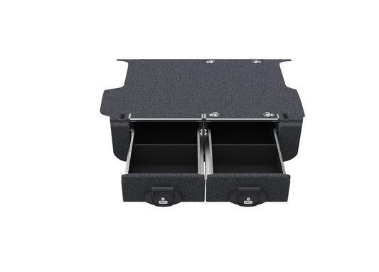 Fixed Floor Drawers - Toyota Landcruiser Prado 150 Series Gxl/vx/kakadu Wagon 11/2009-current