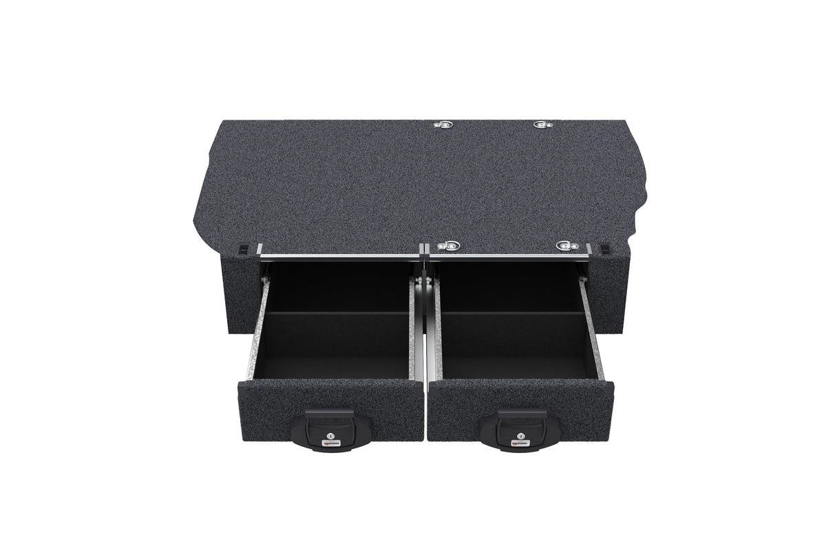 Fixed Floor Drawers - Toyota Landcruiser Prado 90 Series Vx Wagon 01/1996-12/1999