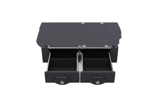Fixed Floor Drawers - Toyota Landcruiser Prado 90 Series Vx Wagon 01/1996-12/1999