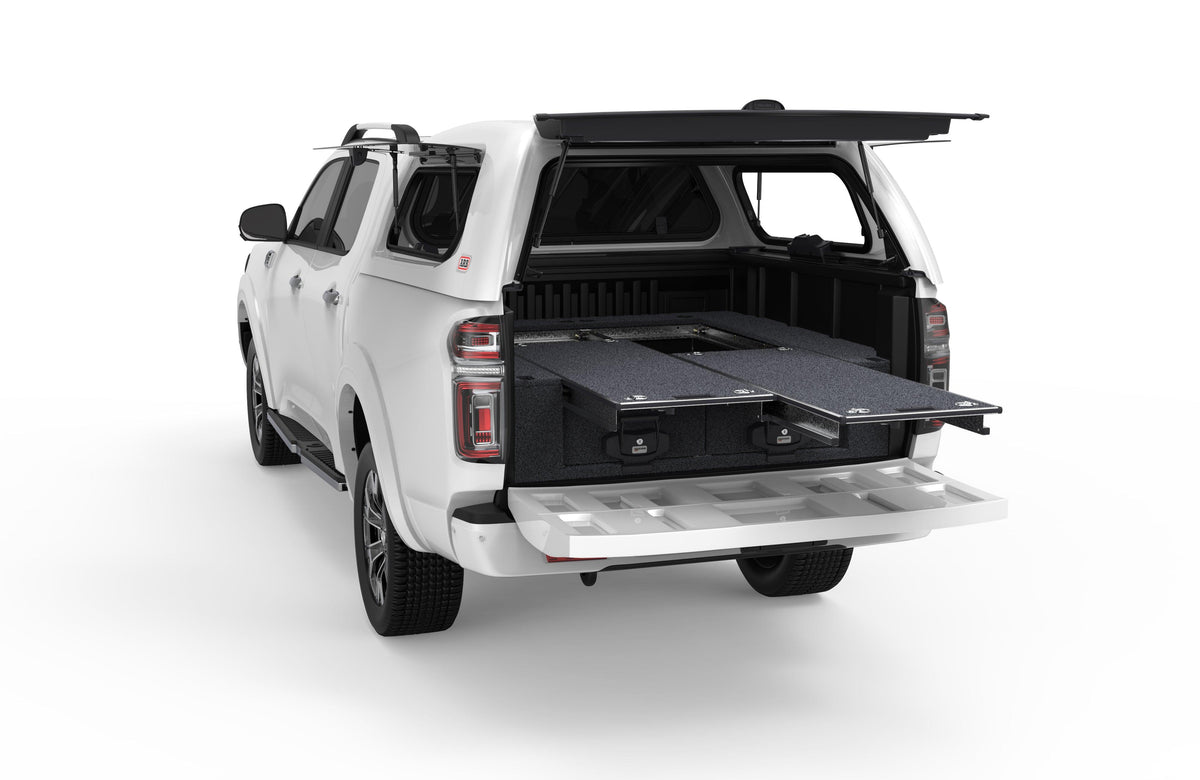 Dual Roller Floor Drawers - Great Wall Cannon Dual Cab 01/2022-current