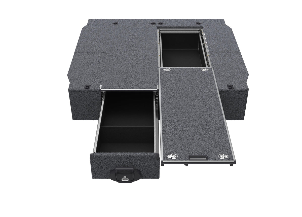 Single Roller Floor Drawers - Ldv T60 Dual Cab 10/2017-current
