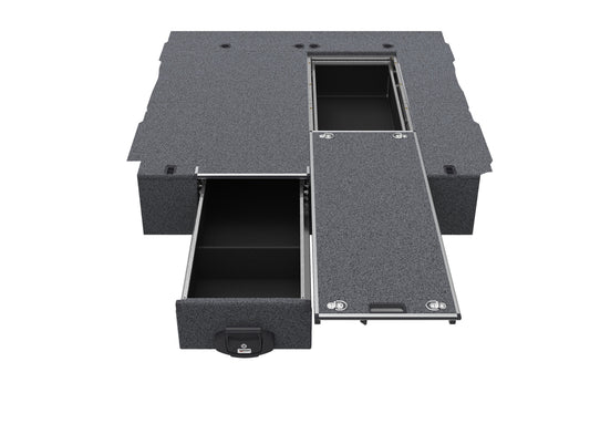 Single Roller Floor Drawers - Ford F150 Max Internal Tray Length 1700mm 5'7'' 10/2023-current