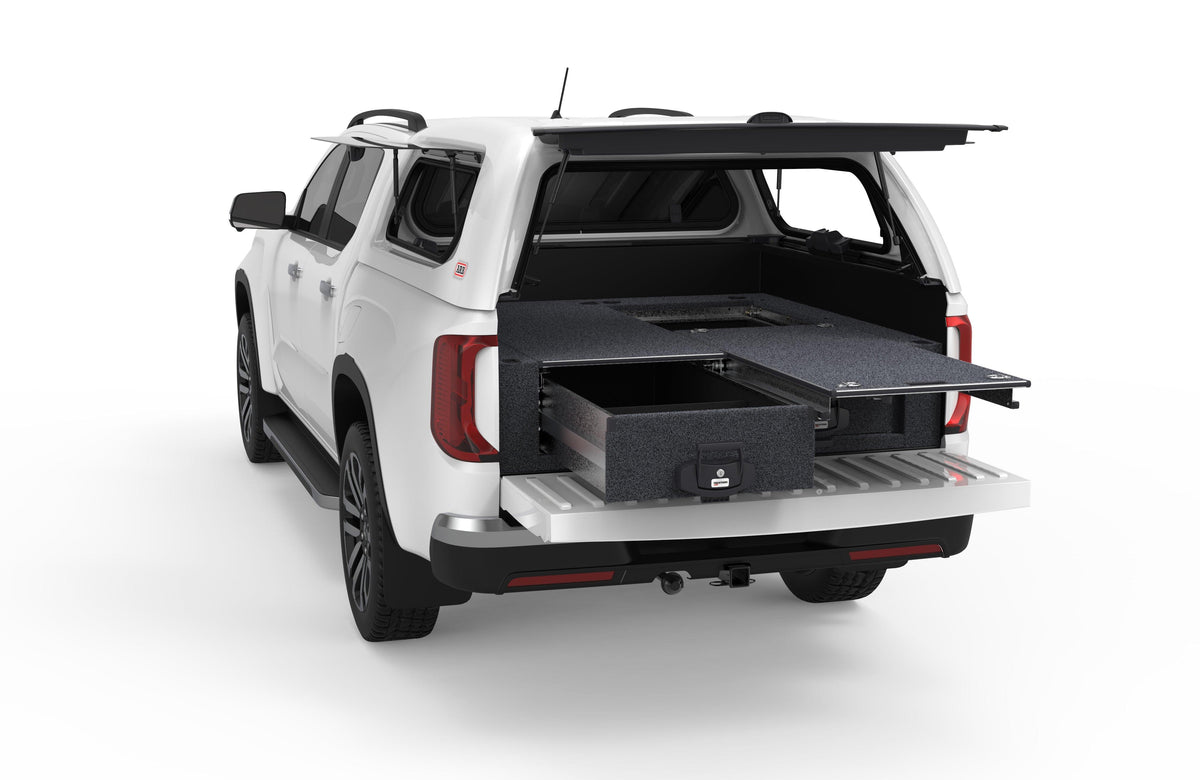 Single Roller Floor Drawers - Volkswagen Amarok Generation 2 Dual Cab 05/2023-current