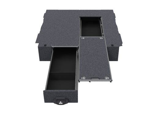 Single Roller Floor Drawers - Ford F150 Max Internal Tray Length 1700mm 5'7'' 10/2023-current