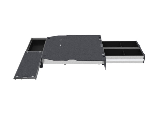 Single Roller Floor Side Drawers & Fixed Floor Rear Drawers - Ldv G10+ Van 07/2021-current