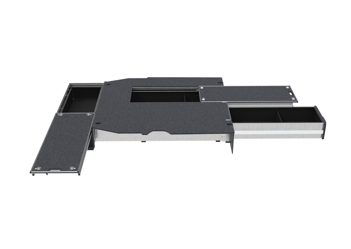 Single Roller Floor Side Drawers & Single Roller Floor Rear Drawers - Ldv G10+ Van 07/2021-current