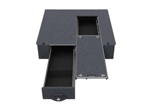 Single Roller Floor Drawers - Toyota Hilux Extra Cab Sr5 A Deck 03/2005-09/2015