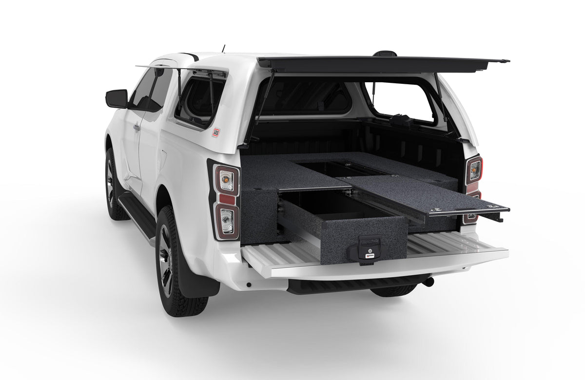 Single Roller Floor Drawers - Isuzu D-max Space Cab/extra Cab 10/2020-current